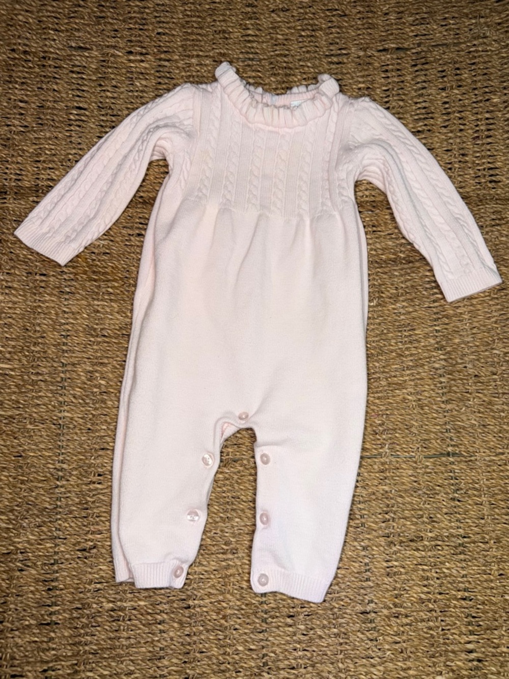 Edgehill Collection Light Pink Cable Knit